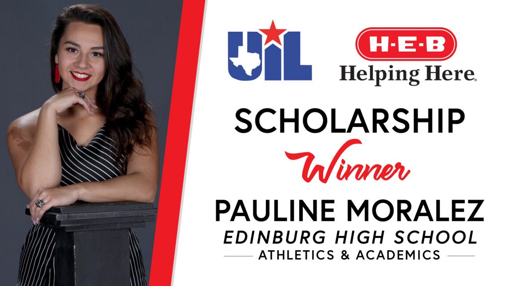 UIL Scholarship recipient Pauline Moralez of Edinburg High School.